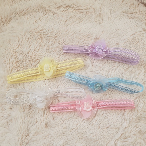Babygirl Folowet Headbands - Picture 1 of 1